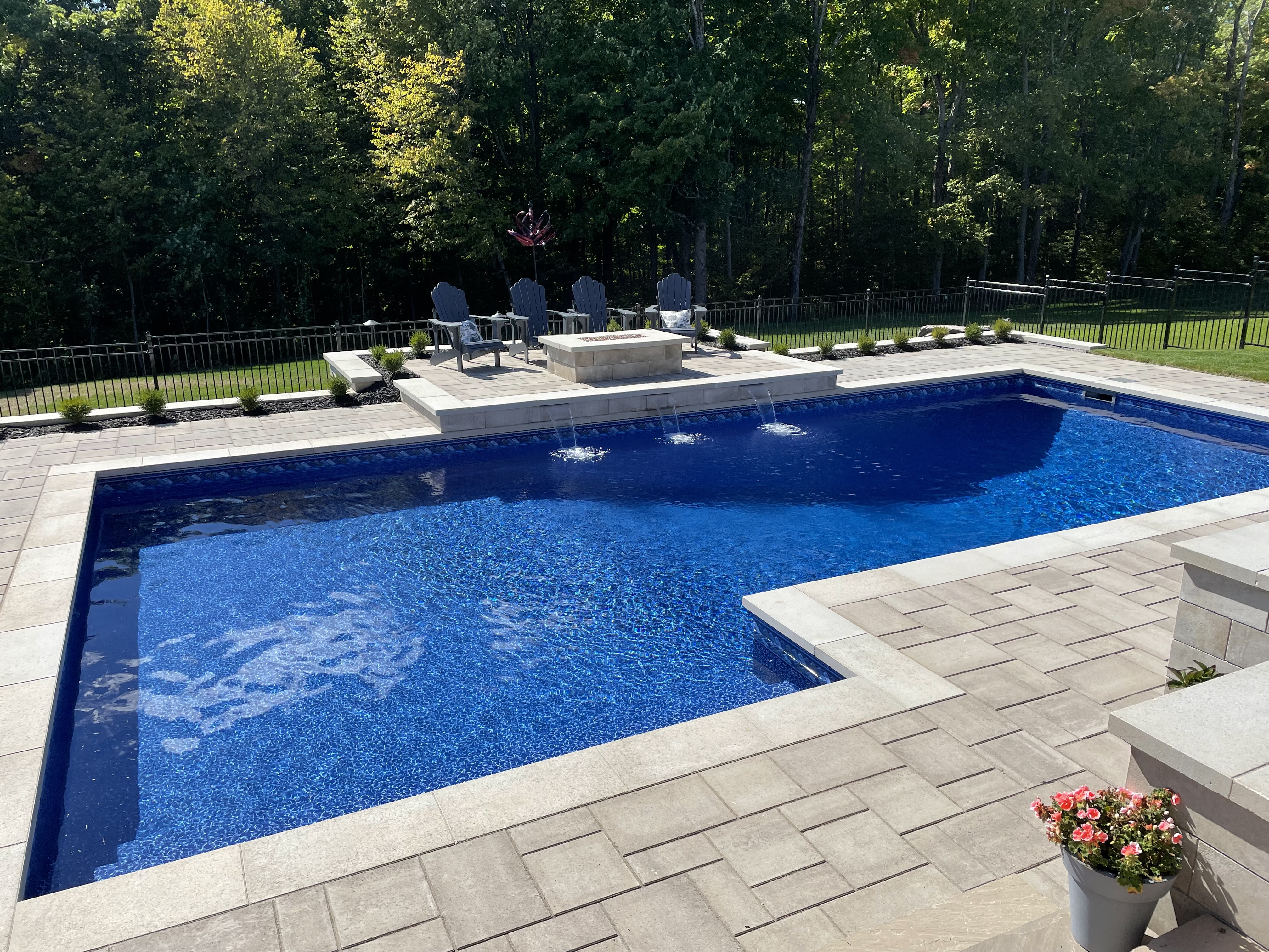 18x36 Inground Vinyl Liner swimming pool